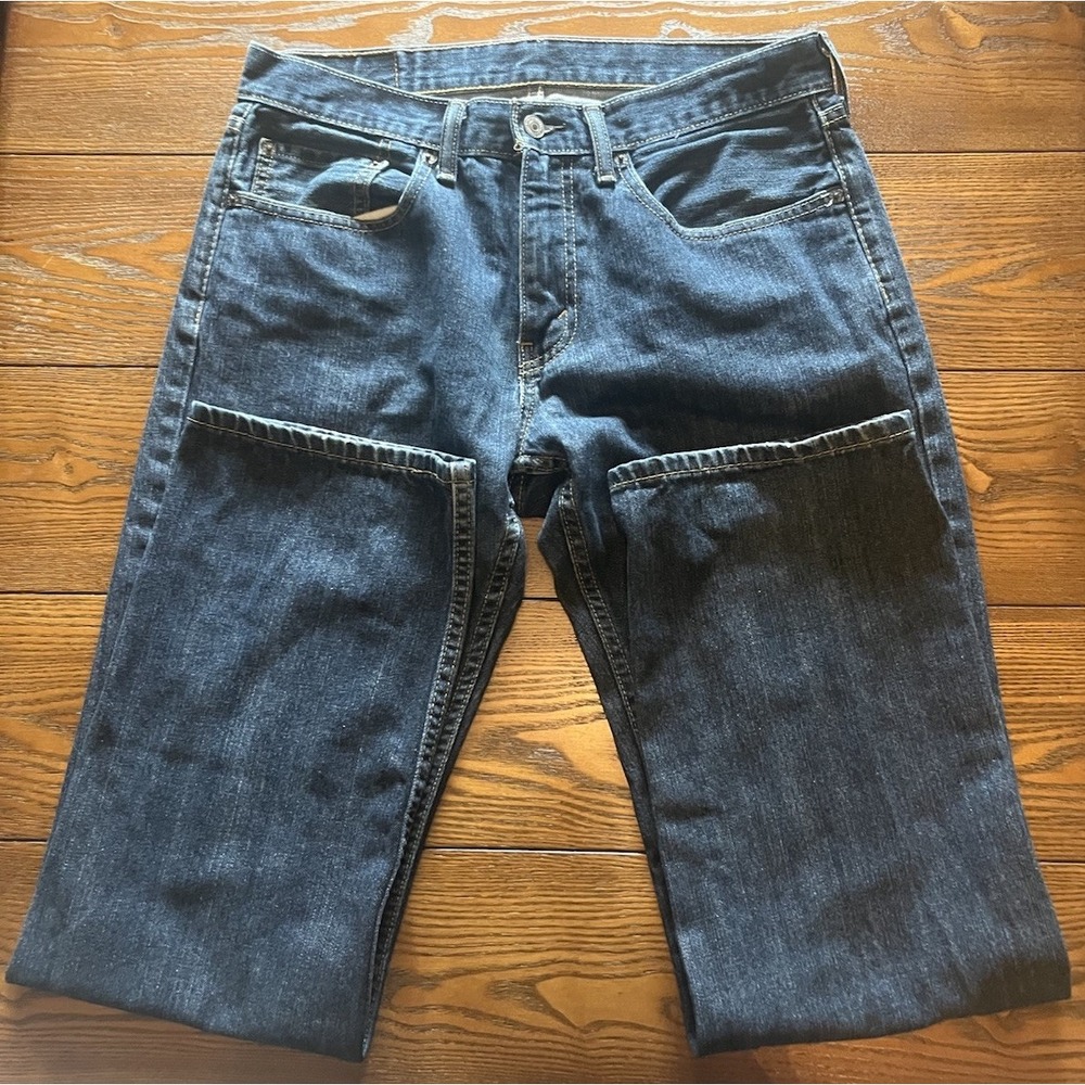 Levis 559 Jeans Mens 32x32 Blue Straight Leg Relaxed Fit Denim Pants Classic